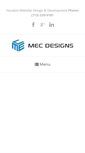 Mobile Screenshot of mec-designs.com